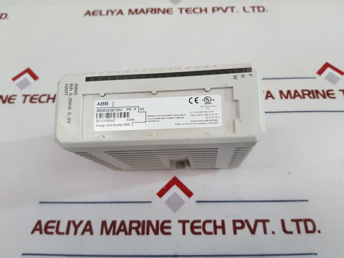 Abb Ai845 Analog Input Module 3Bse023675R1 used