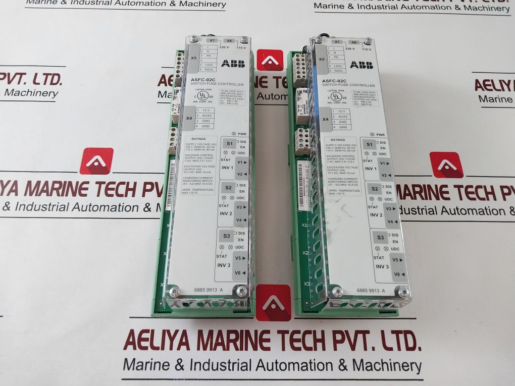 Abb Asfc-02C Switch Fuse Controller With Interface Module 68848563A0210933 Kk