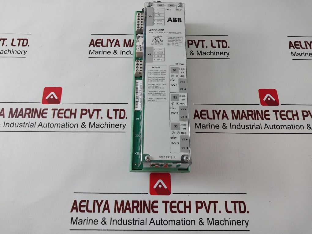 Abb Asfc-02C Switch Fuse Controller With Interface Module 68848563A0210933 Kk