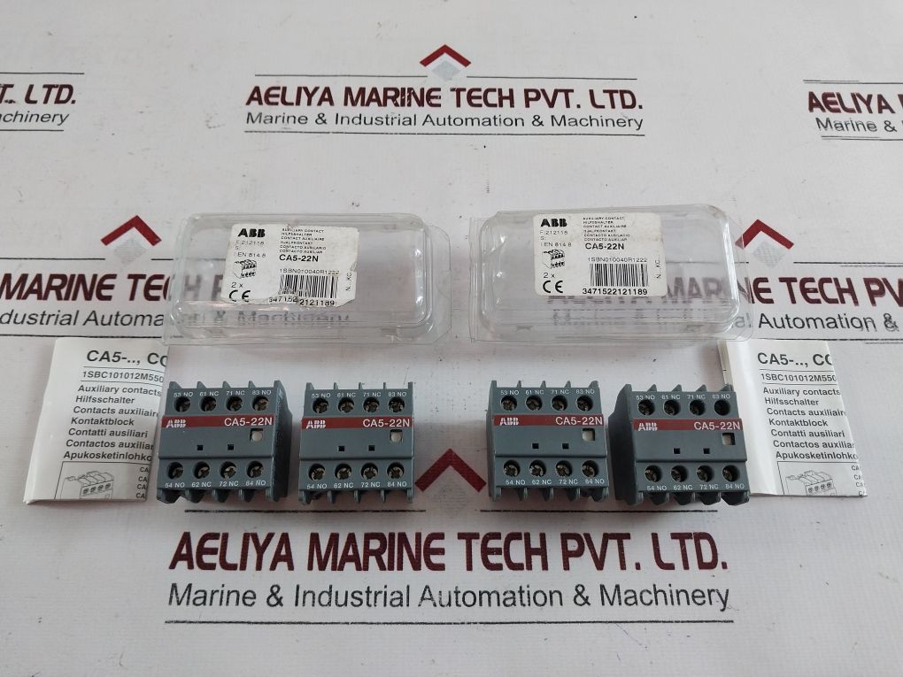 Abb Ca5-22N Auxiliary Contact Block 690V 16A 60/75°C