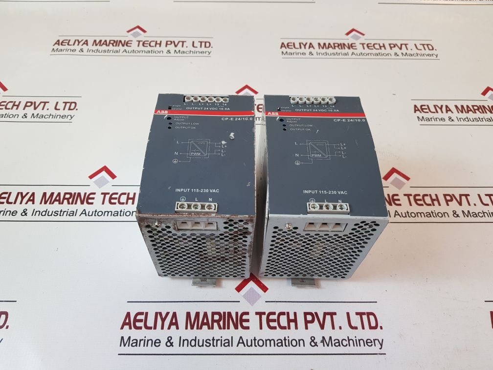 Abb Cp-e 24/10.0 Switch Mode Power Supply 1Svr427035R0000 115V~/5.4A/47-63Hz