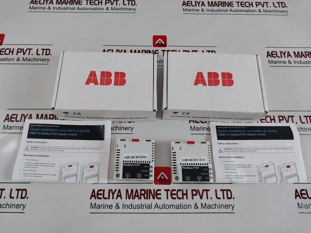 Abb Fmbt-21 Modbus/Tcp Adapter Module 3Axd50000049963