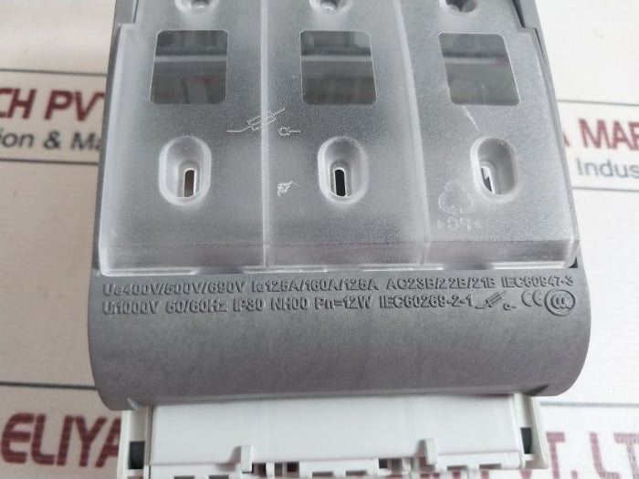 Abb Xlp00-6Bc Fuse Load Break Switch Disconnector Ue 400V/500V/690V 12W