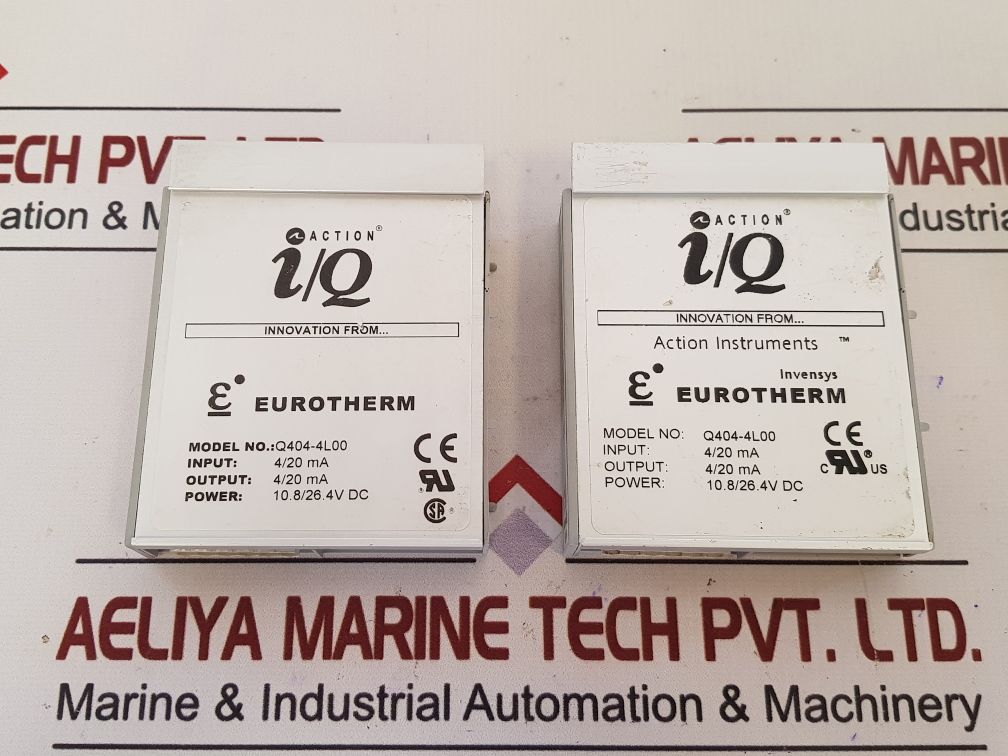 Invensys Q404-4L00 Action Instruments Dc Input Module