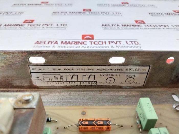 Aees 591 03 Threshold Voltage Relay 127-220-380V Ka 257