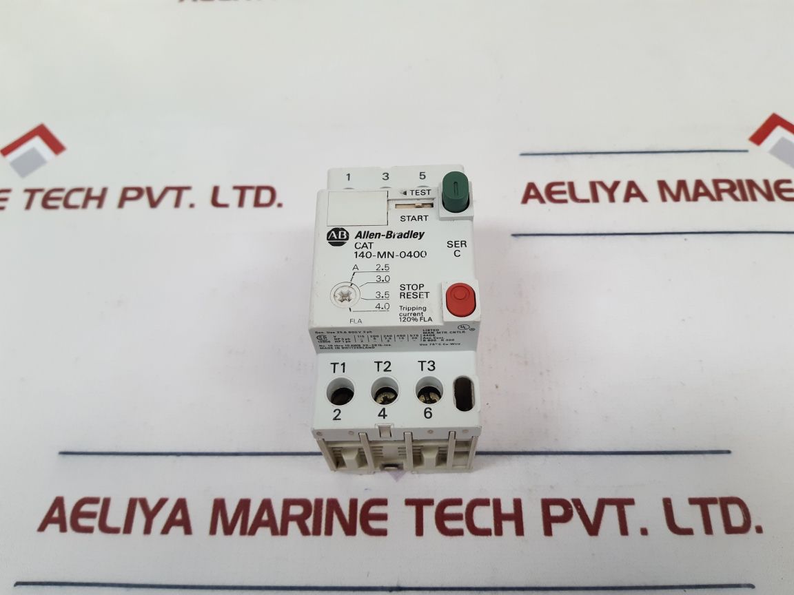 Allen-bradley 140-mn-0400 Manual Motor Starter Ser.C