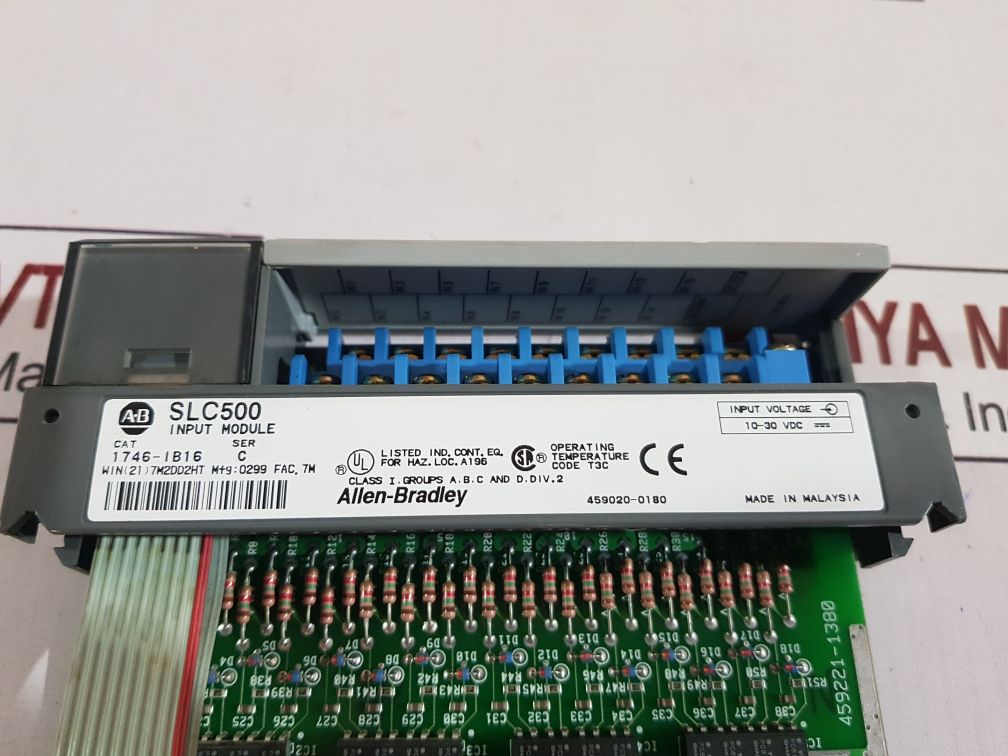Allen-bradley 1746-ib16 Digital Input Module 459221-1380 Slc500