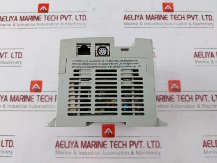 Allen-bradley 1763-l16Bbb Micrologix 1100 16 Point Controller 24Vdc