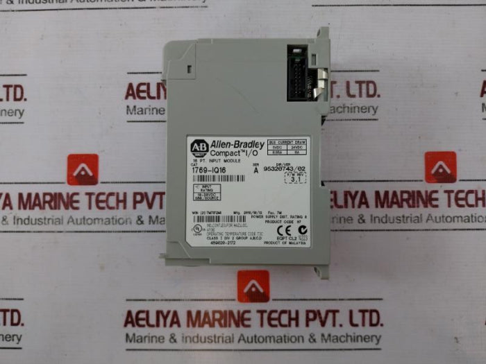 Allen-bradley 1769-iq16 Compact I/O Dc Input Module 10-30Vdc