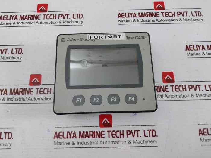 Allen-bradley 2711c-t4t Panelview C400 Operator Interface (Not Working)