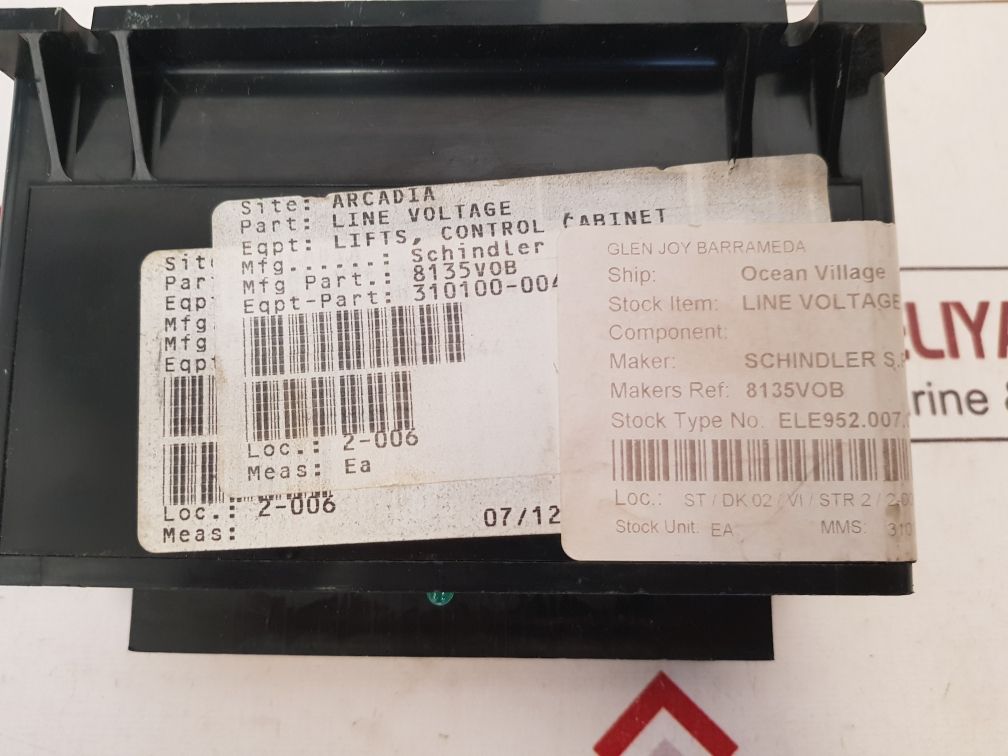 Allen-Bradley 813S-V0B/813S-VOB Bulletin 813S Line Voltage Monitor Relay