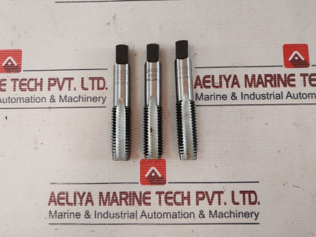 Alps Complete Taps & Round Dies Set (6 To 24Mm) Tap & Die Handles With 6-24Mm
