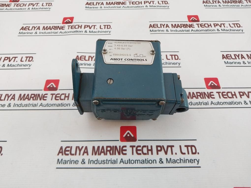Amot Controls 4140Ck1V12Aa0-ee Pressure Switch 3.45-6.89 Bar