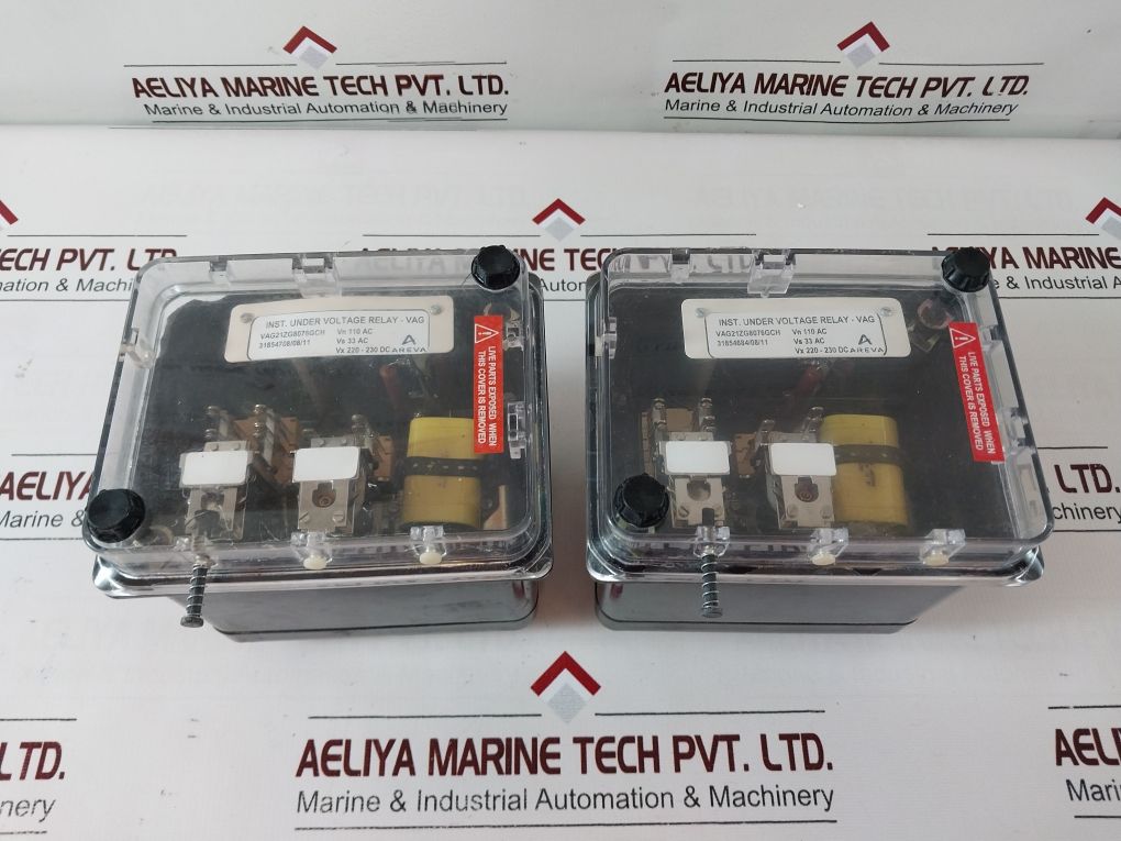 Areva Vag21Zg8076Gch Instantaneous Under Voltage Relay 220-230 Dc