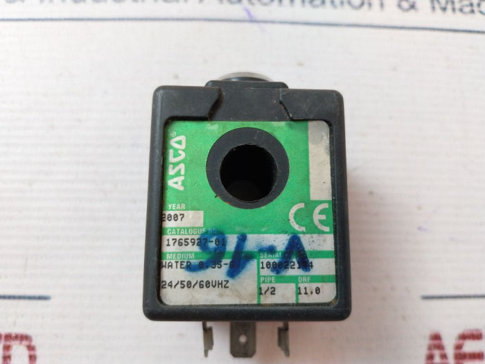 Asco 1765927-01 Solenoid Valve Coil 50/60Hz
