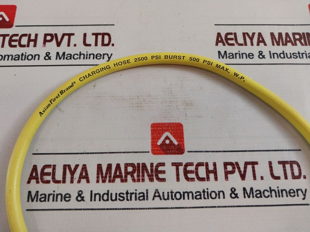 Asian First Brand Charging Hose 2500 Psi Burst 500 Psi Max. W.P.