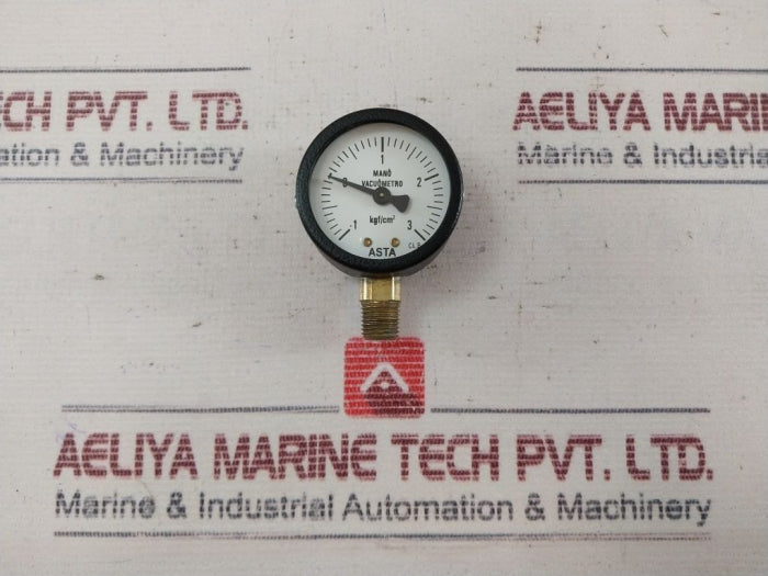 Asta -1 To 3 Kgf/Cm2 Vacuum Gauge Hand