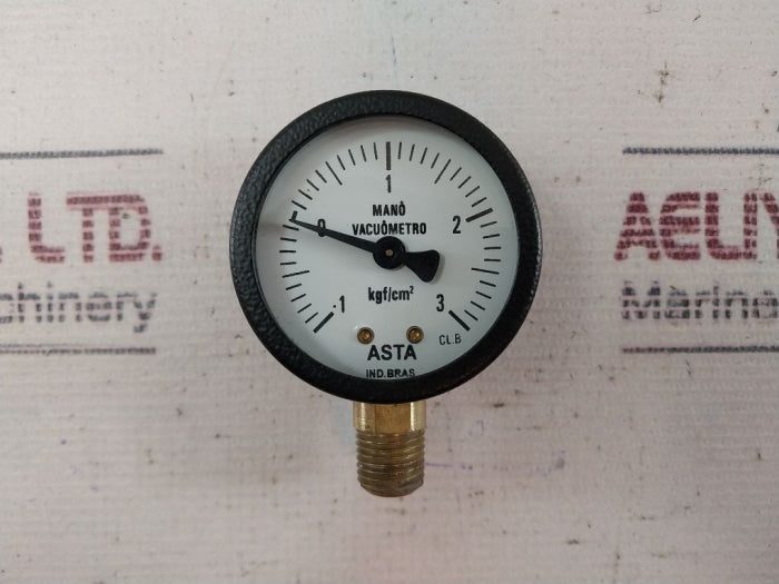 Asta -1 To 3 Kgf/Cm2 Vacuum Gauge Hand