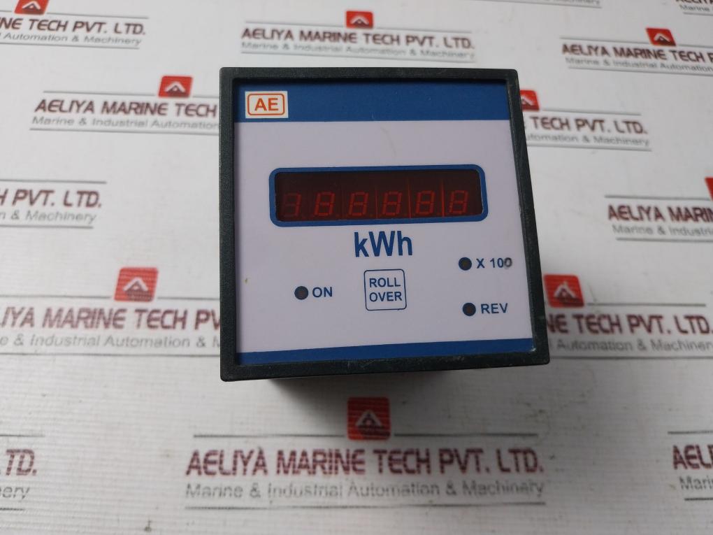 Automatic Electric 3P-3E-4W Energy Meter (Kwh) 110V 1A