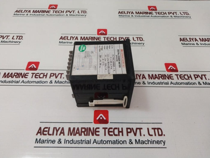 Automatic Electric Digital AC Voltmeter 0-600 VAC 80-270V AC/DC