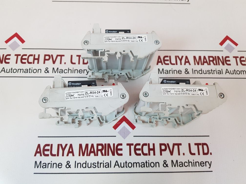 Automation Direct Zl-rls4-24 Four Relay Module 10A 300V