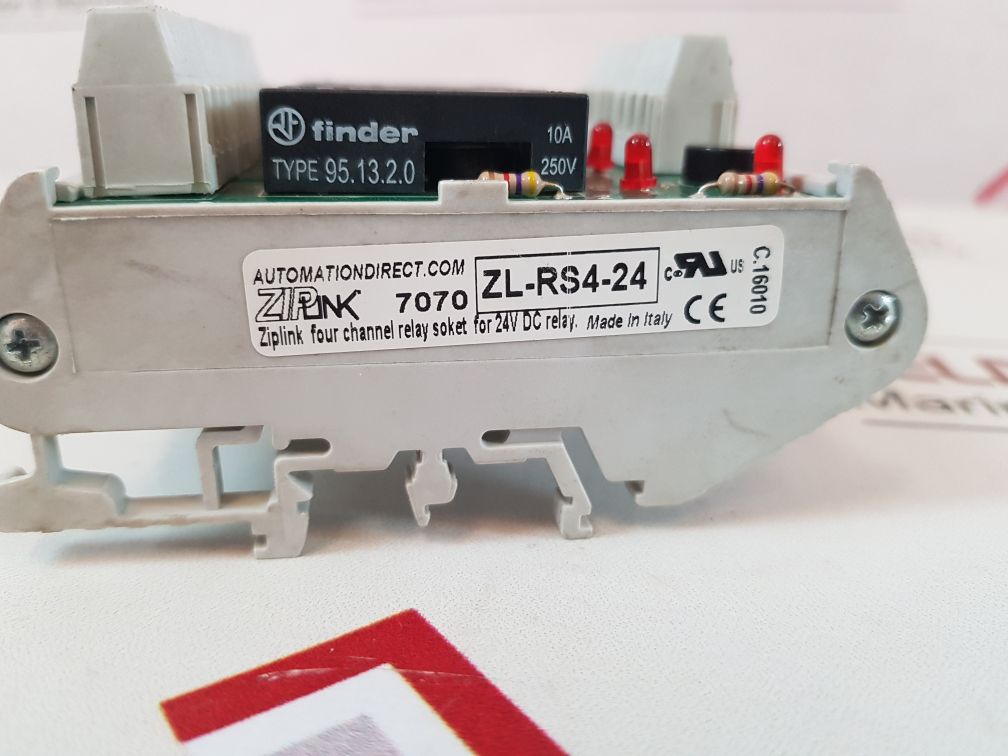 Automation Direct Zl-rls4-24 Four Relay Module 10A 300V