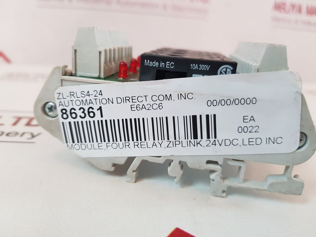Automation Direct Zl-rls4-24 Four Relay Module 10A 300V