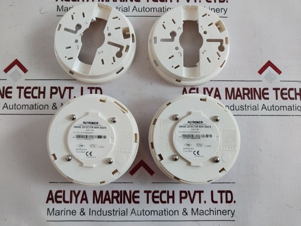 Autronica Bhh-500/N Point Smoke Detector Ta= 70°C 03Atex217X 2000 Ip44D Nl Eex