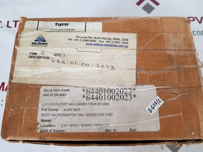 Tyco 2016589 keystone low profile switch box