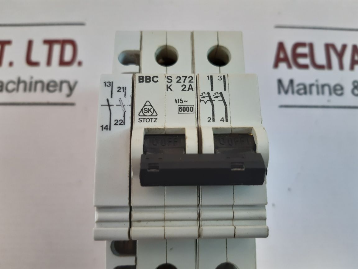 BBC S272 K 2A Circuit Breaker 25A 500V