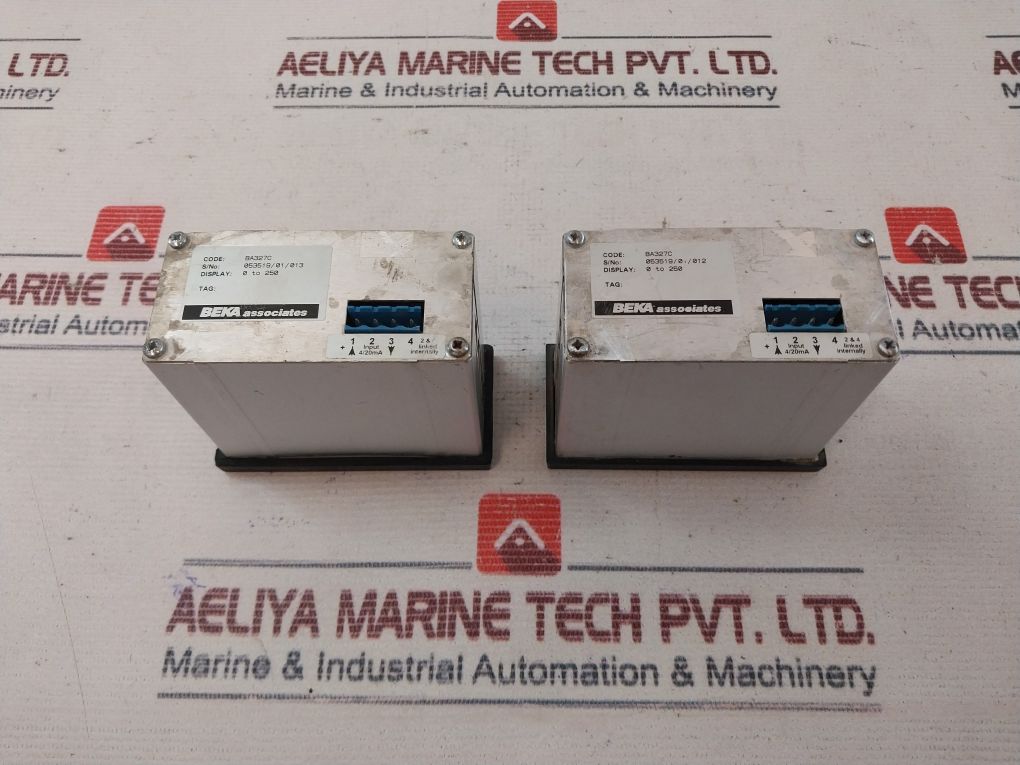 Beka Ba327C 4 1/2 Digit Indicator, 4-20Ma Input, 0-250 Display