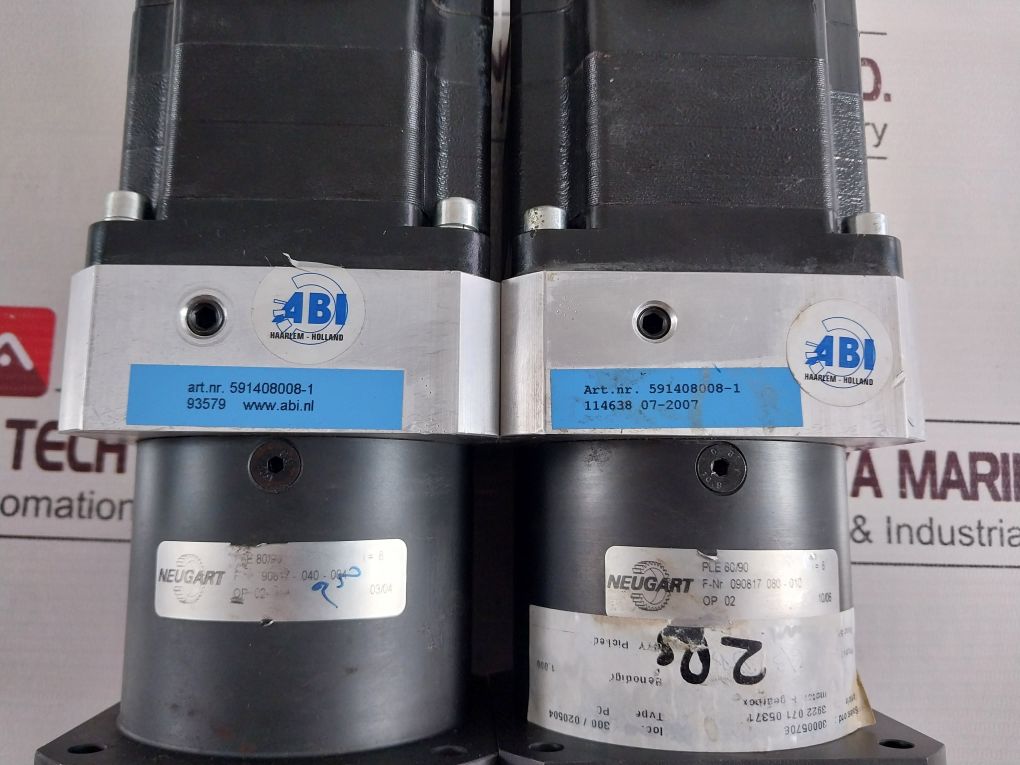 Berger Lahr Vrdm397/50Lwcoo Stepper Motor + Neugart Ple 80/60 Planetary Gearbox