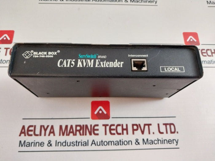 Black Box Cat5 Kvm Extender Serv Switch Max-122861