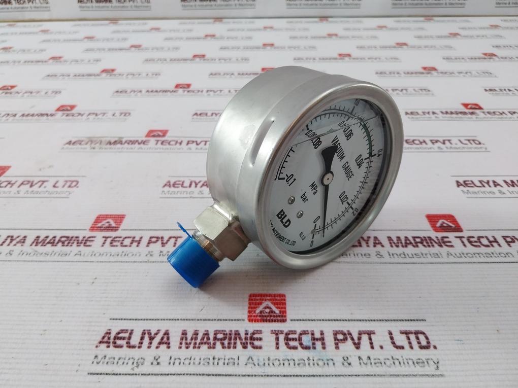 Bld Kl 1.6 Vacuum Gauge -0.1 - 0 Mpa