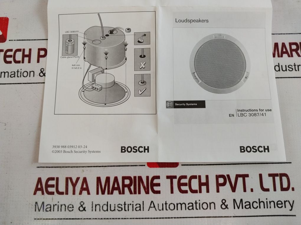 Bosch Lbc3087/41 Ceiling Loudspeaker 6W/100V F01U514852