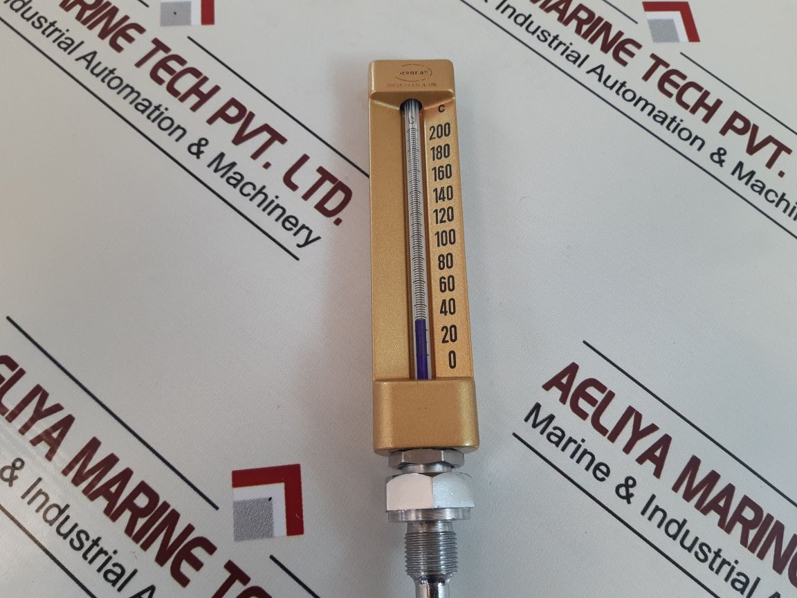 Brannan 0 To 200C Temperature Measurement Straight Thermometer
