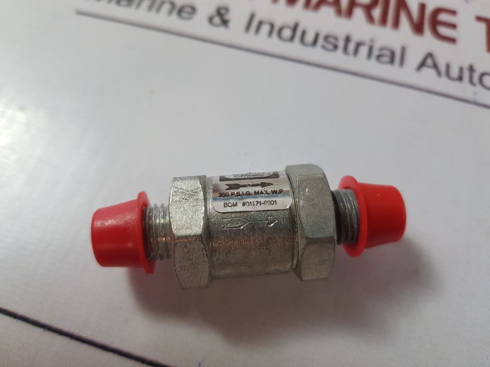 Bunn Omatic 01171-0001 Check Valve Max W.P