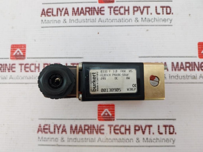Burkert 0331 F 3,0 Fkm Ms Solenoid Valve