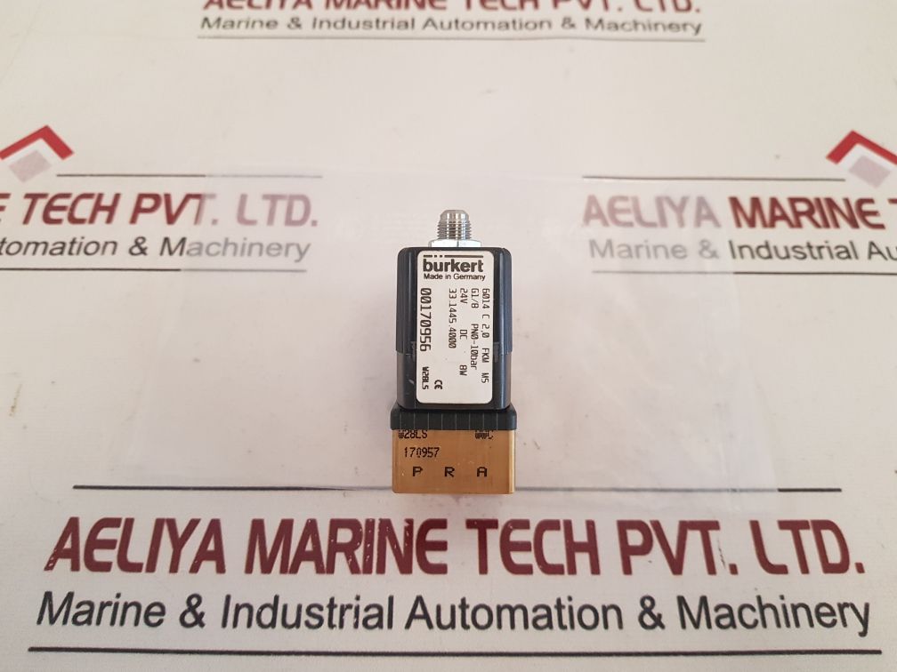 Burkert 6014 C 2,0 Fkm Ms Solenoid Valve