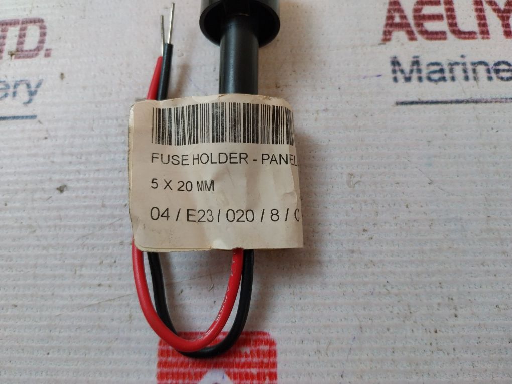 Lot of 5X Buss 0-5A Panel Style Fuse Holder 5x20 mm 993.01.03.001