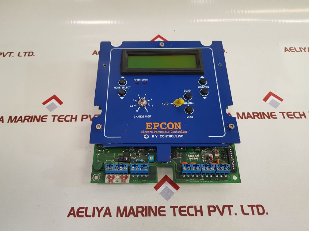 Bys Controls Epcon-1 Rev 2.9 Electro-pneumatic Controller