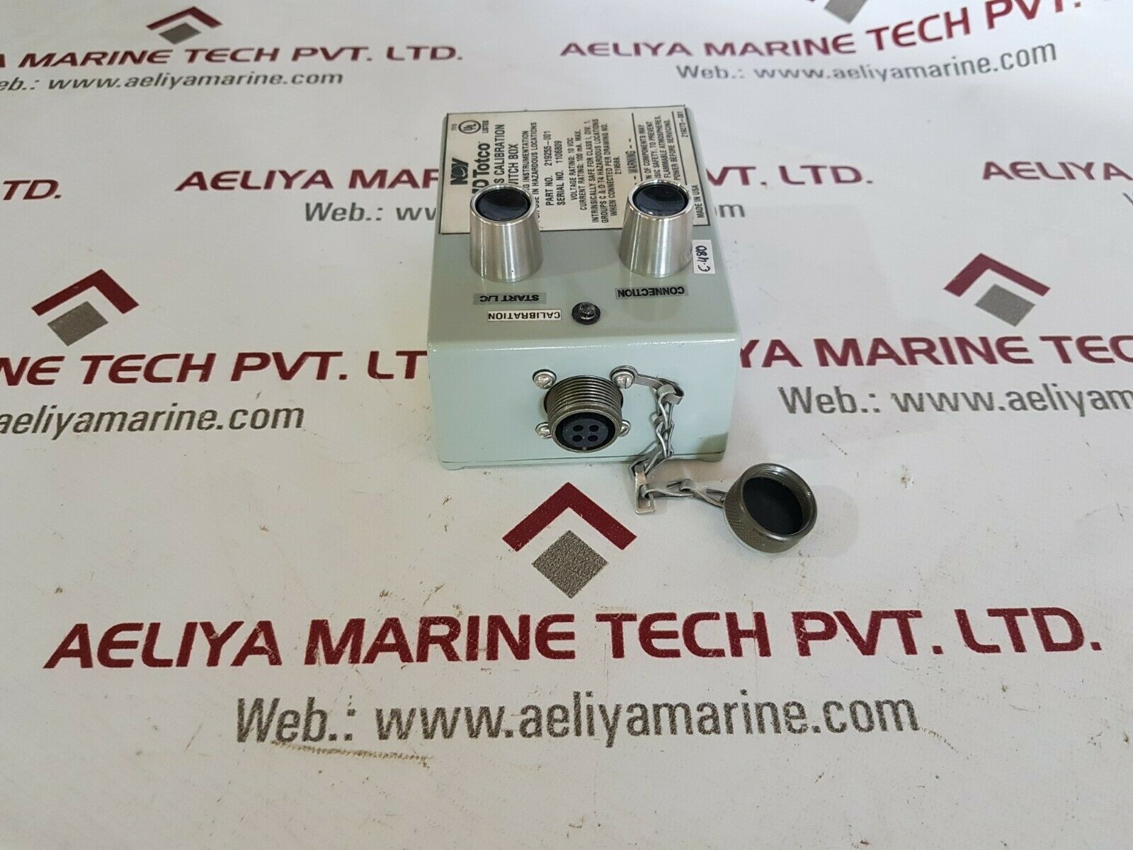 Md Totco 219255-001 Drillers Calibration Switch Box