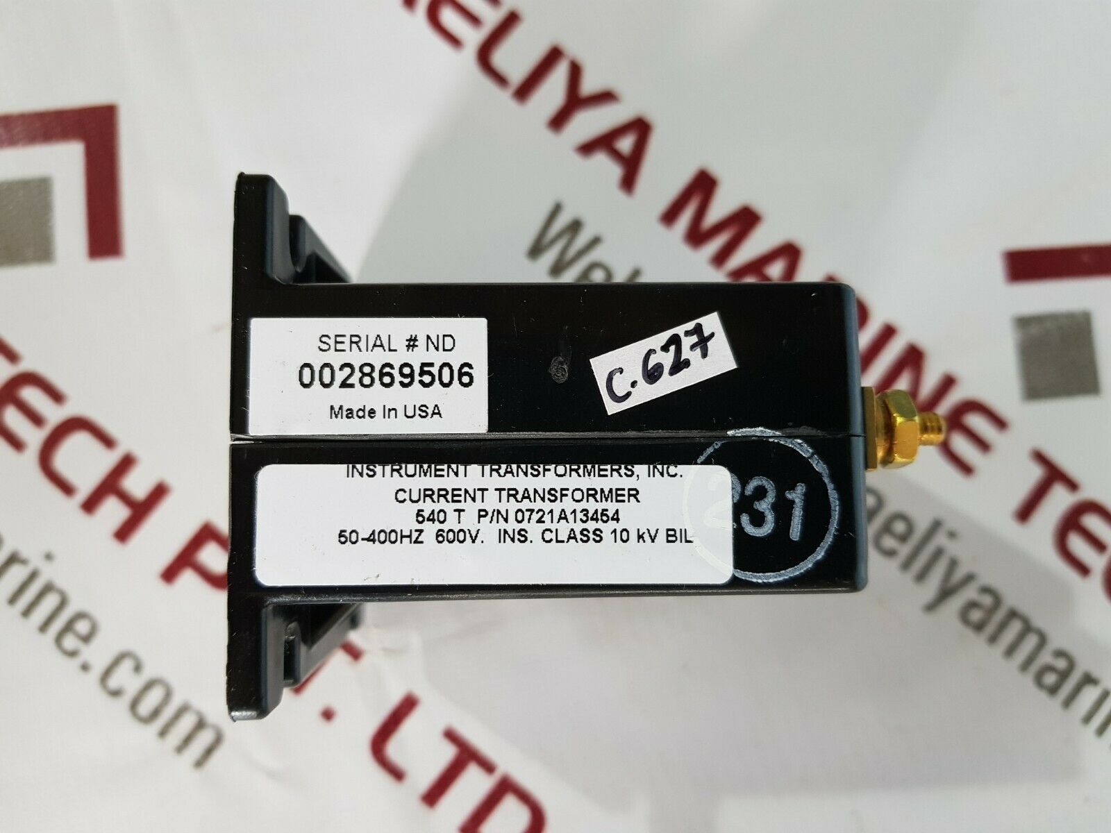 Instrument transformer 0721a13454 current transformer