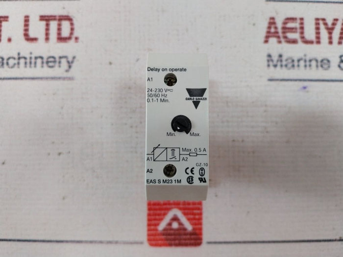 Carlo Gavazzi Eas S M23 1M Time Relay Delay On Operate