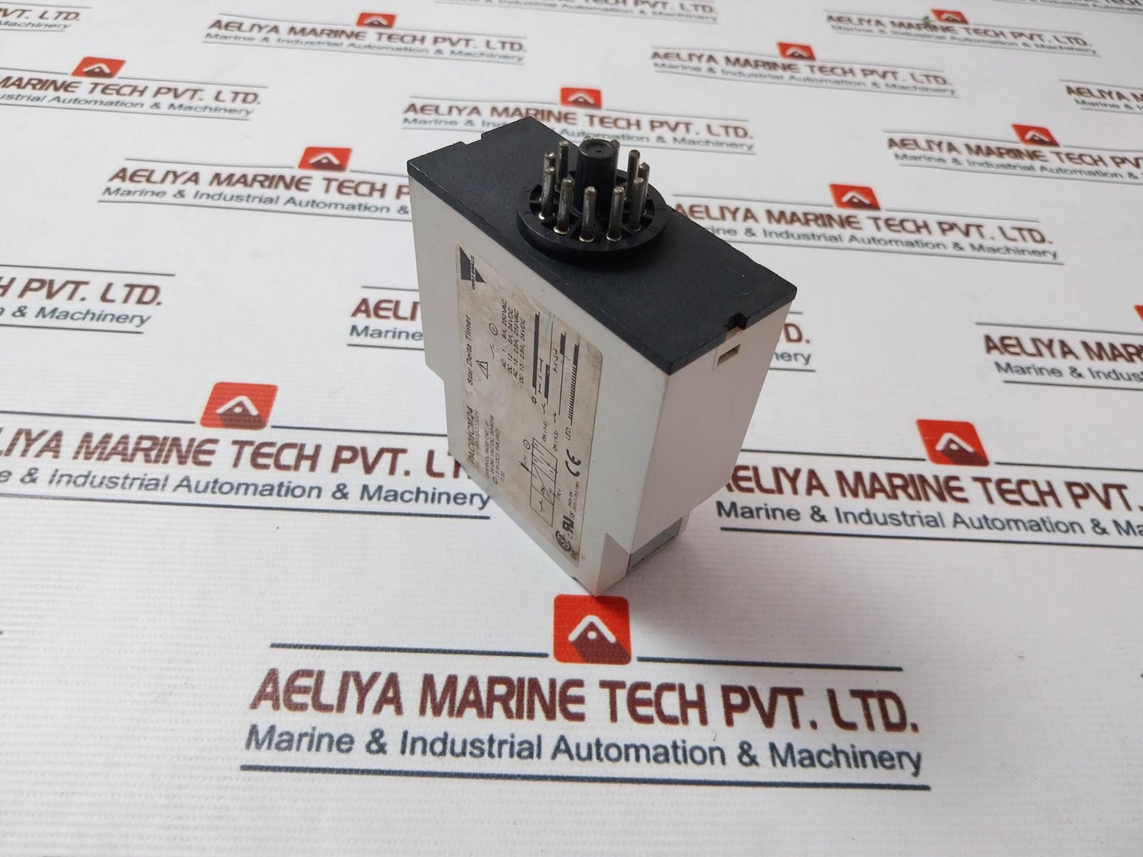 Carlo Gavazzi Pac01Cm24 Star Delta Timer 0.1S-60S, 24-240 Vac/Dc, 50-60Hz