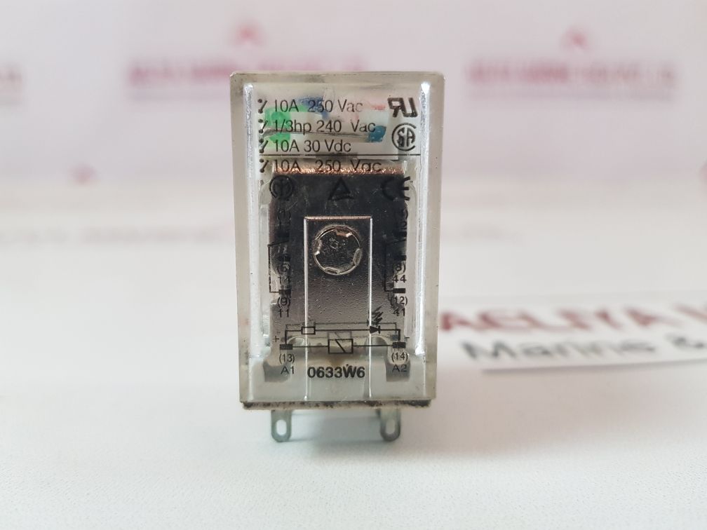 Carlo Gavazzi Rmi A 2 10 Series Solid State Relay 1/3Hp 240 Vac