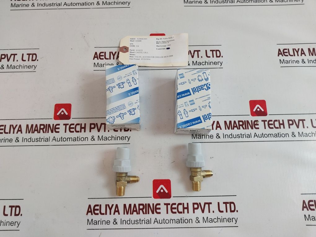 Castel 6110/22 Receiver Valve