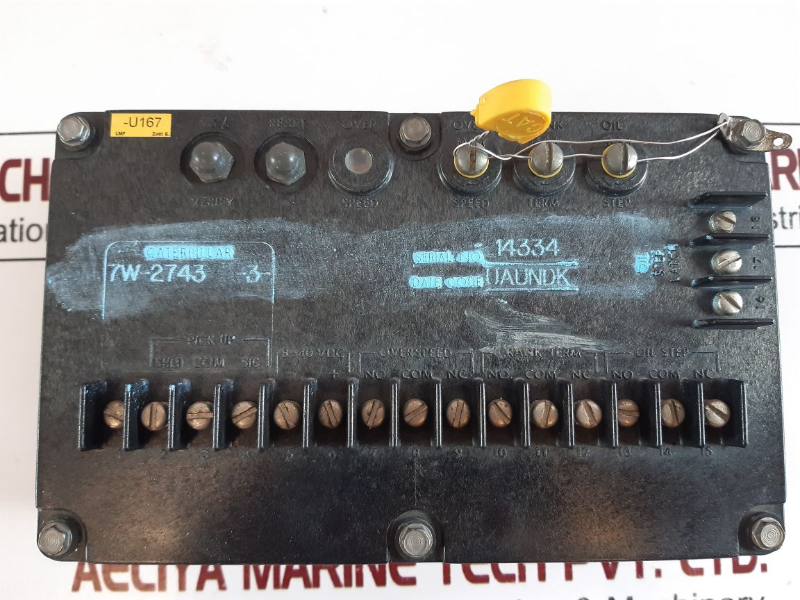 Caterpillar 7W-2743 -3 Switch Control Unit 10X7368