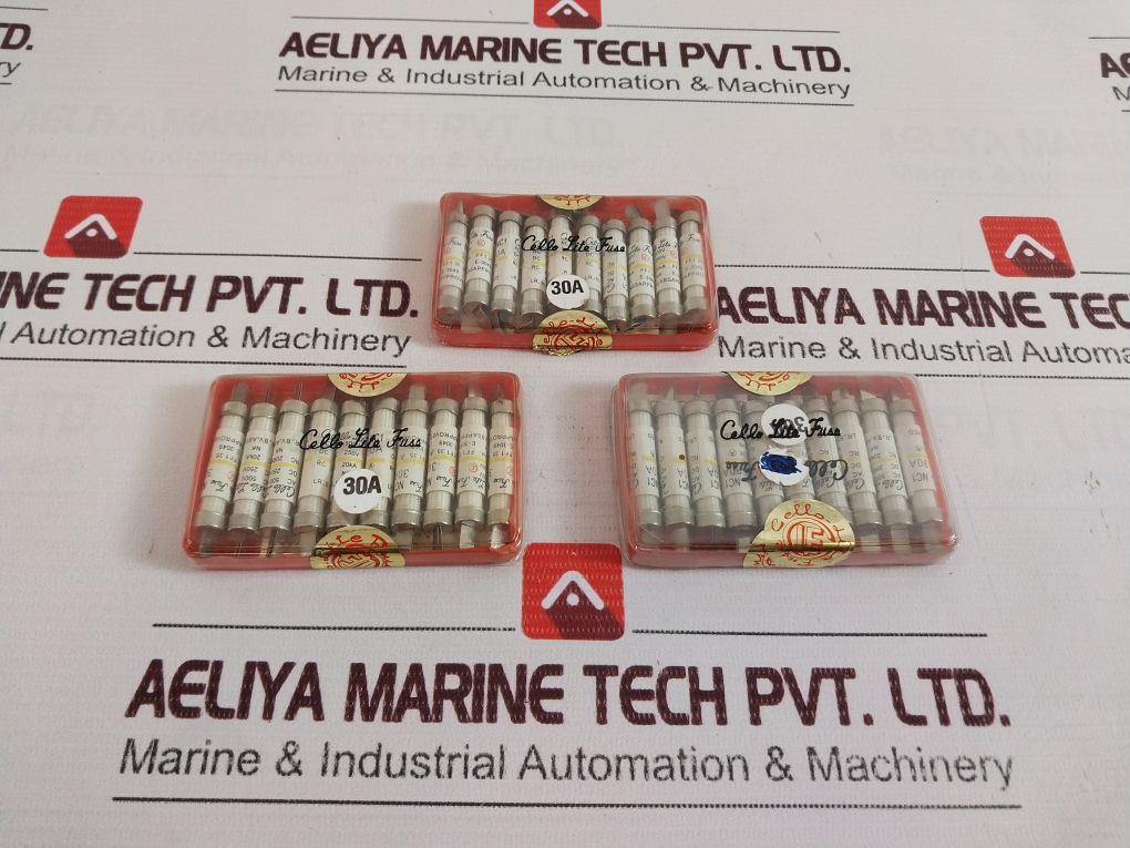 Lot of 10X CELLO LITE NC1 Fast-Acting Fuse 30A 500VAC 250VDC