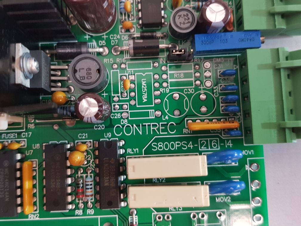 Contrec S800Ps4-i4 Power Supply Board E257384